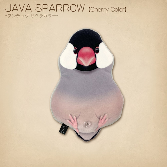 MATAGI：ブンチョウ/JAVA SPARROW（サクラカラー） 1枚目の画像