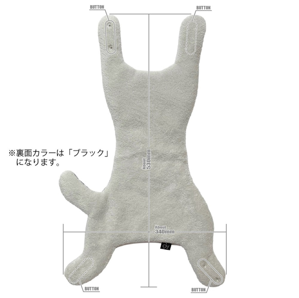 MATAGI：ネコ/CAT【ハチワレカラー】 5枚目の画像