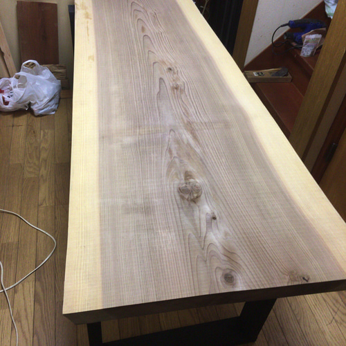 大特価 特大 W200サイズ 一枚板 ダイニングテーブル ダイニング  