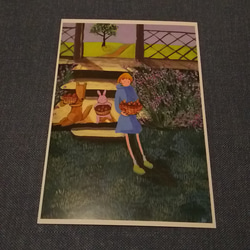 ポストカード「球根彫りあげ」4枚セット 3枚目の画像