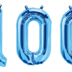選べる4色!! 100日祝い バルーン セット【100】 誕生日飾り 3枚目の画像