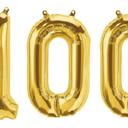 選べる4色!! 100日祝い バルーン セット【100】 誕生日飾り 4枚目の画像