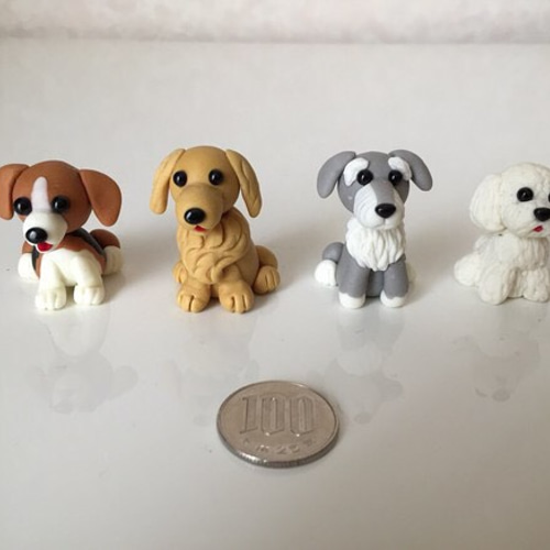 ハルちゃん様♥️ダックス 樹脂粘土