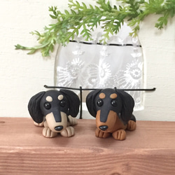 ハルちゃん様♥️ダックス 樹脂粘土 ハルちゃん様♥️ダックス 樹脂粘土