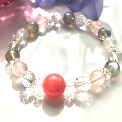 【 SALE】eve♡希少✨金運✨ルチル✨インカーローズ ♡薔薇♡ 新しい出逢い・再会☆インカローズ 、スターローズクォーツ