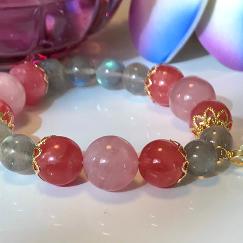 運命の人を引き寄せる 復縁を叶える☆高品質天然石ブレスレット