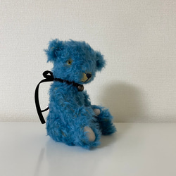 テディベア(青) クマ ぬいぐるみ テディベア 青 ブルー 20cm 座り S.C.A. - メルカリ