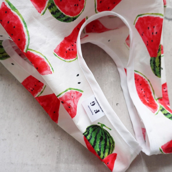 迎接夏天♪西瓜菠蘿購物袋型環保袋 第5張的照片