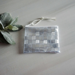 閃閃發光的透明小袋和硬幣盒（瓷磚）PVC 第1張的照片
