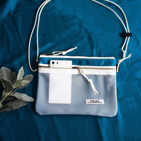 ダブルジップサコッシュBAG