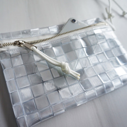 透明智慧型手機單肩包 PVC sacoche bag（磁磚） 第3張的照片