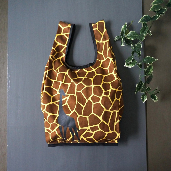 麒麟購物袋型環保袋Marche袋（黃色） 第1張的照片