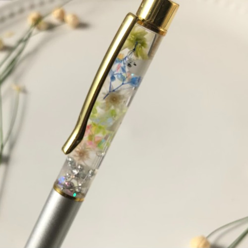 現品のみ】ハーバリウムボールペン アザラシ ペン・筆記用具 shima