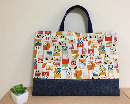 ☆ループ付き♪色サイズショルダー選べます♪ 動物 犬 うさぎ レッスン