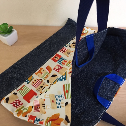 ☆ループ付き♪色サイズショルダー選べます♪ 動物 犬 うさぎ レッスン