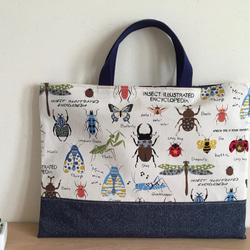 【yuryo】昆虫集まれ　入園入学セット　ポケット充実　ハンドメイド　虫 昆虫集まれ 入園入学セット ポケット充実 ハンドメイド 虫