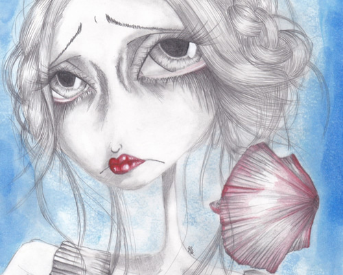 イラスト原画　高貴な香り　「素描」 イラスト原画 高貴な香り 「素描」 イラスト原画 高貴な香り