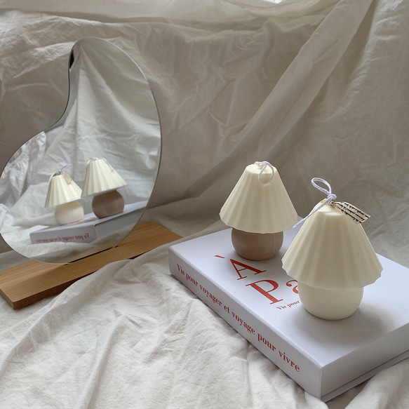 Shade lamp candle ⌇シェードランプキャンドル 3枚目の画像