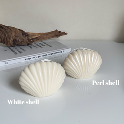 Perl shell candle ~ パールシェルキャンドル 3枚目の画像