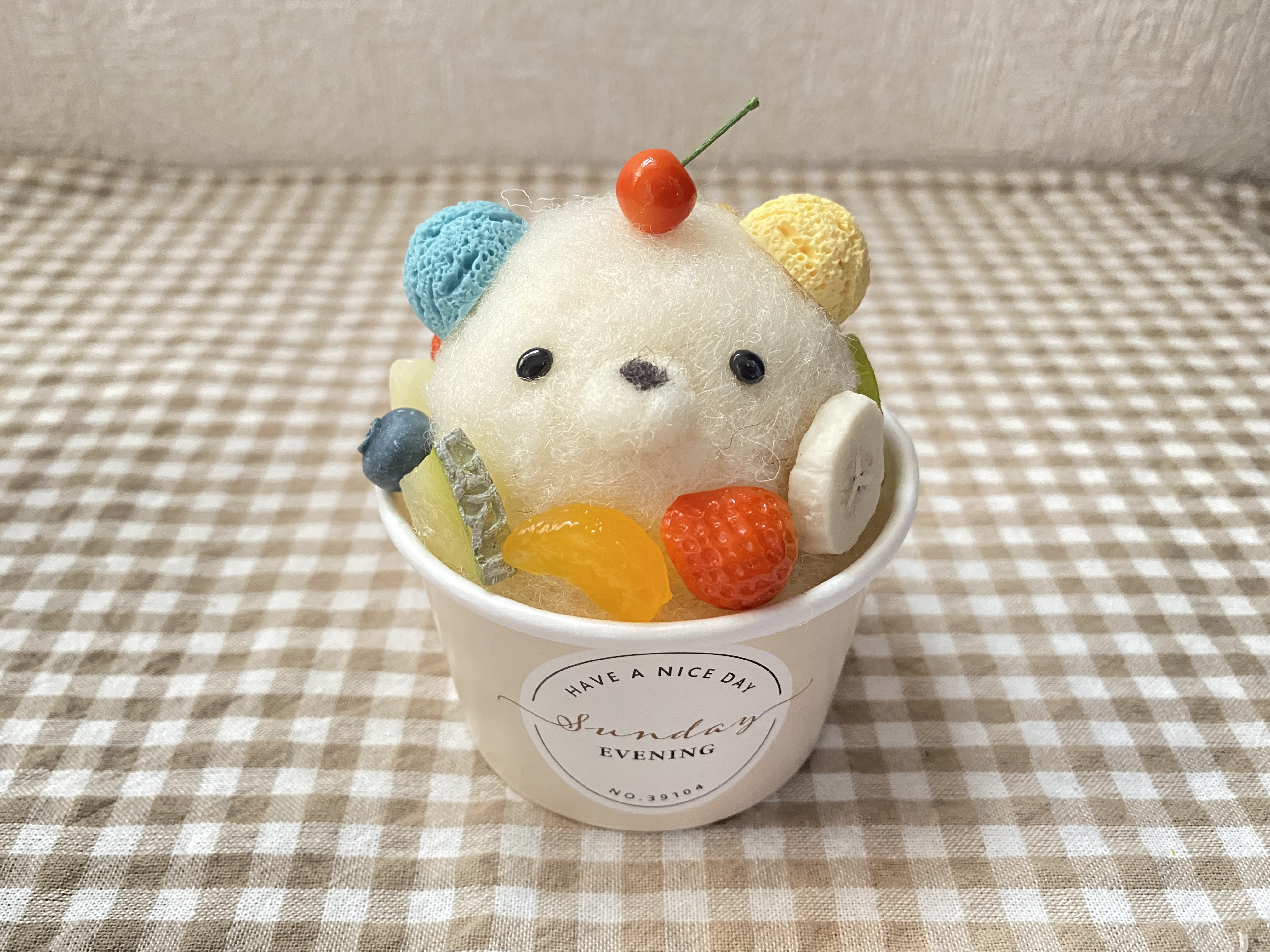 アイスクリームくまさんぬいぐるみ | Pay ID