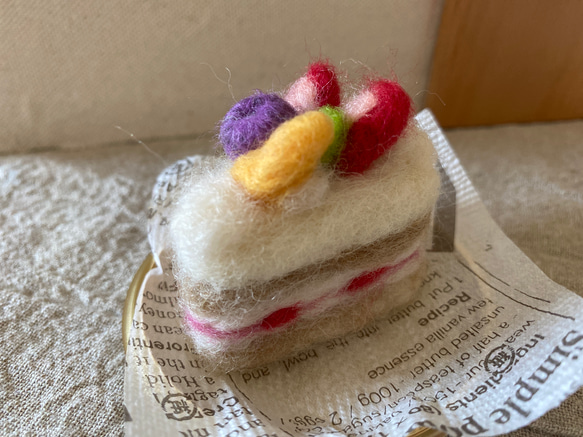 フルーツたっぷりミニケーキ♡ 3枚目の画像
