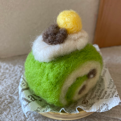 抹茶ロールケーキ 3枚目の画像