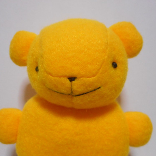 再販)手のひらサイズのきいろくまのぬいぐるみ ぬいぐるみ