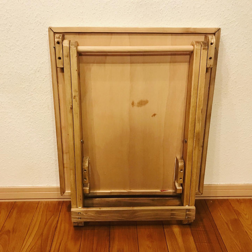 オルテガ柄ローテーブル 折りたたみテーブル - wood style K&Y