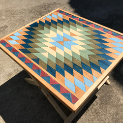 オルテガ折りたたみテーブルキャンプギア 3枚目の画像