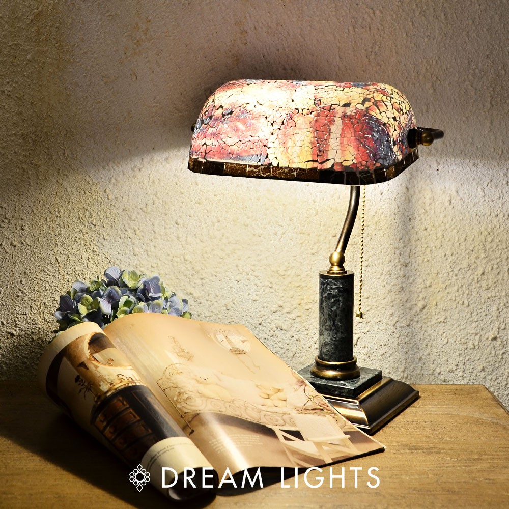 大理石　テーブルランプ