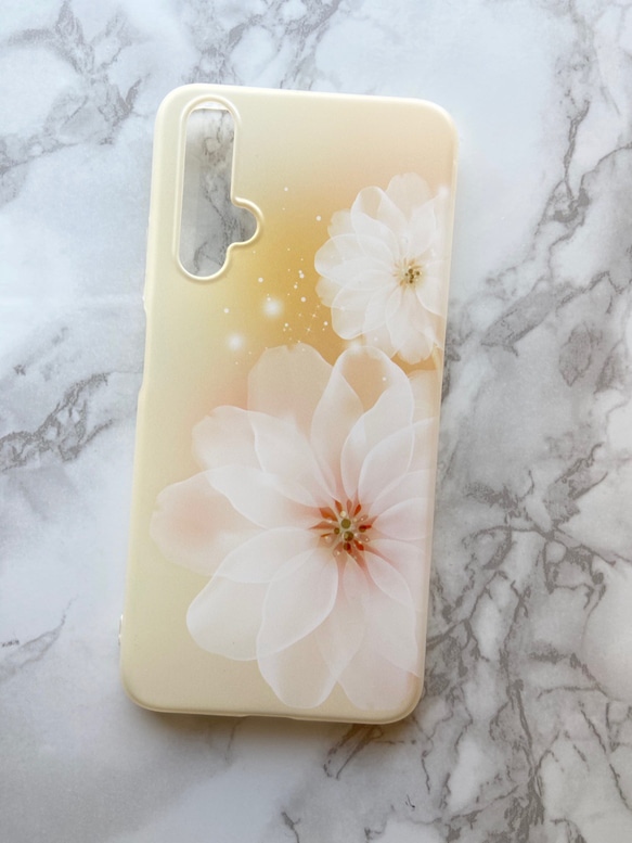 Xperia AQUOS Galaxy iPhone 対応 / Pastel Flower type1 m-504 2枚目の画像