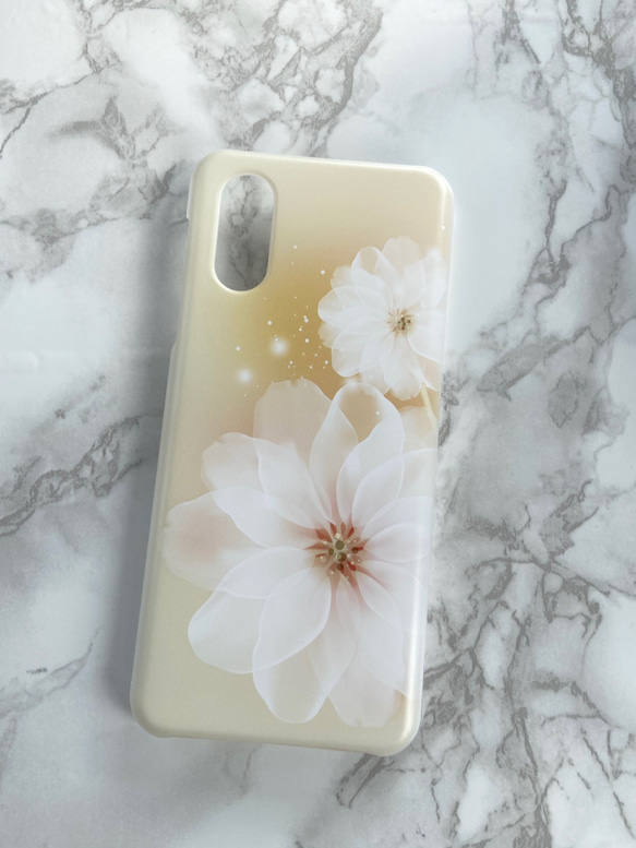 Xperia AQUOS Galaxy iPhone 対応 / Pastel Flower type1 m-504 3枚目の画像
