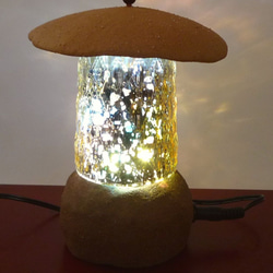 陶器のキャンドルライト風LED灯り 4枚目の画像