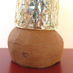 陶器のキャンドルライト風LED灯り 5枚目の画像