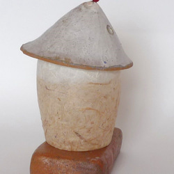 陶器と和紙がコラボ・やんちゃ坊主・LED灯り 2枚目の画像