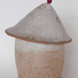 陶器と和紙がコラボ・やんちゃ坊主・LED灯り 3枚目の画像