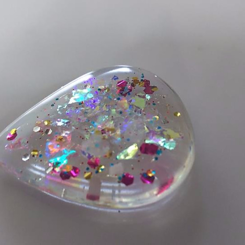 シンデレラのガラスの靴ギターピック 楽器・アクセサリ おひさま