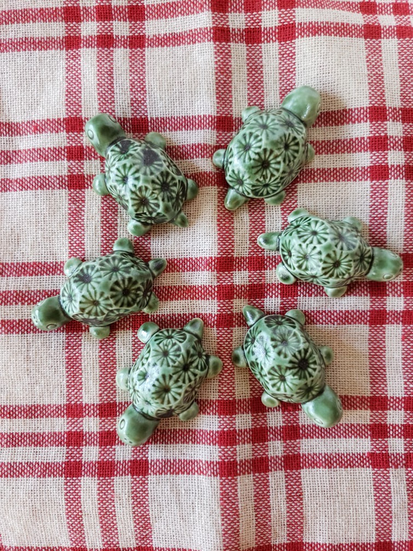 長寿亀の箸置き 箸・箸置き neko2 通販 7771530｜Creema(クリーマ)