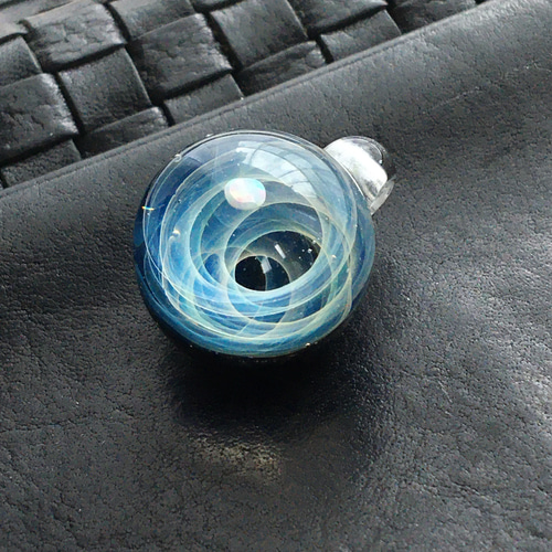 ○ blue planet glass （LB）○/ボロシリケイトガラス/ペンダント 