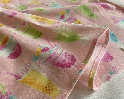 オーダーOK】入園入学大きいランチョンマット60×40☆08タピオカ☆給食