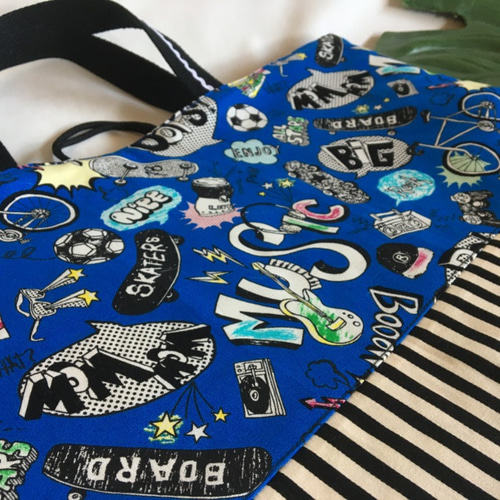 絵本バック Amazon | [Muu3] レッスンバッグ ポケット付き 絵本バッグ