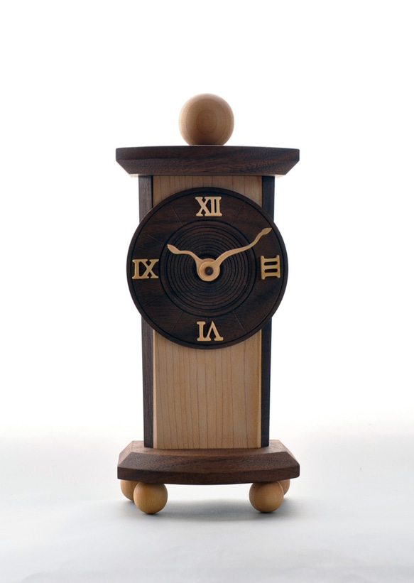 針の曲がった時計 掛け時計・置き時計 warabe 通販 7905145