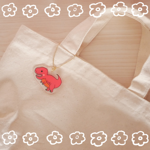 ♡オーダー♡木の恐竜☆名前入り☆ ♡オーダー♡木の恐竜☆名前入り☆