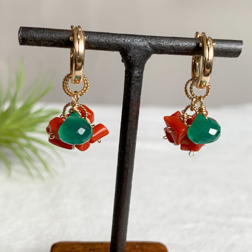 creema限定】14kgf*フープピアス＆つけかえチャームセット