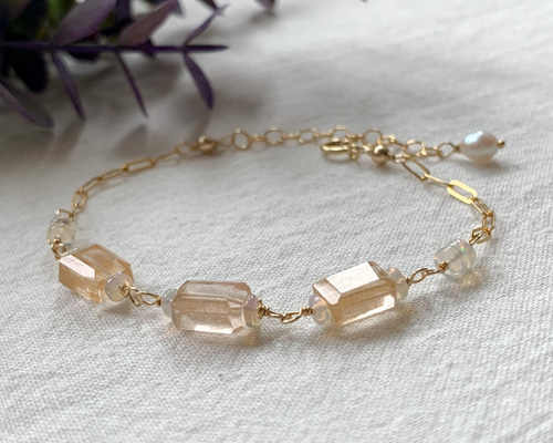 【最安値】agateモザイクオパールSV925ブレスレット agate モザイクオパール SV925 3点セット シルバーモザイクオパール