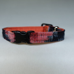 ★【着物生地】Ⅳ　猫首輪 2枚目の画像