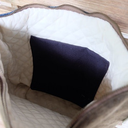 ☆ 本藍染め-帆布-デニム 布バッグ♪☆ 6枚目の画像