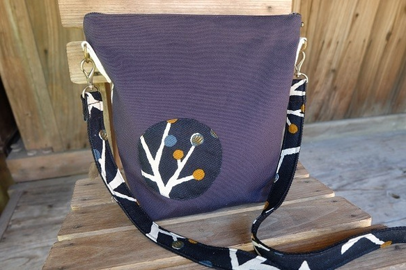 ★ 手描き猫ショルダーバッグ-布バッグ♪Ⅰ 4枚目の画像