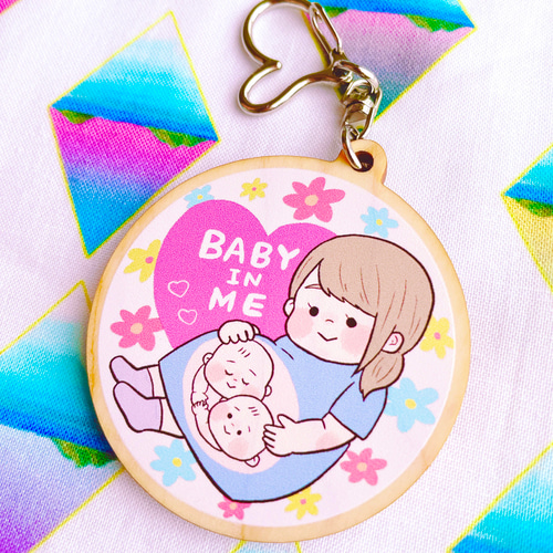 双子ちゃん♡リトルTWINS マタニティマーク 英語 雑貨・その他 