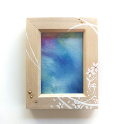 油絵 森の川ボックス 絵画 HR 通販 11663859｜Creema(クリーマ